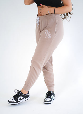 TKG Tan Joggers